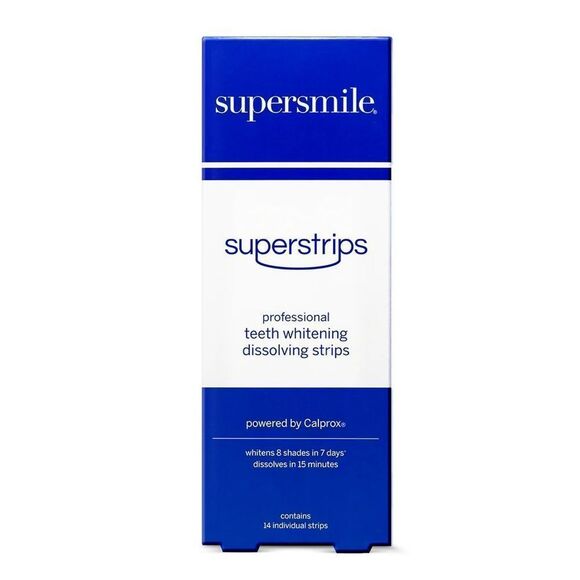 NIB SUPERSMILE superstrips professional teeth whitening dissolving strips - Picture 2 of 6